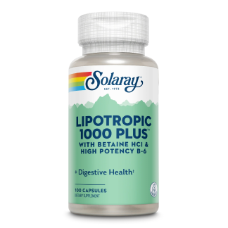 Lipotropic 1000 Plus Solaray, 100 capsule, Secom