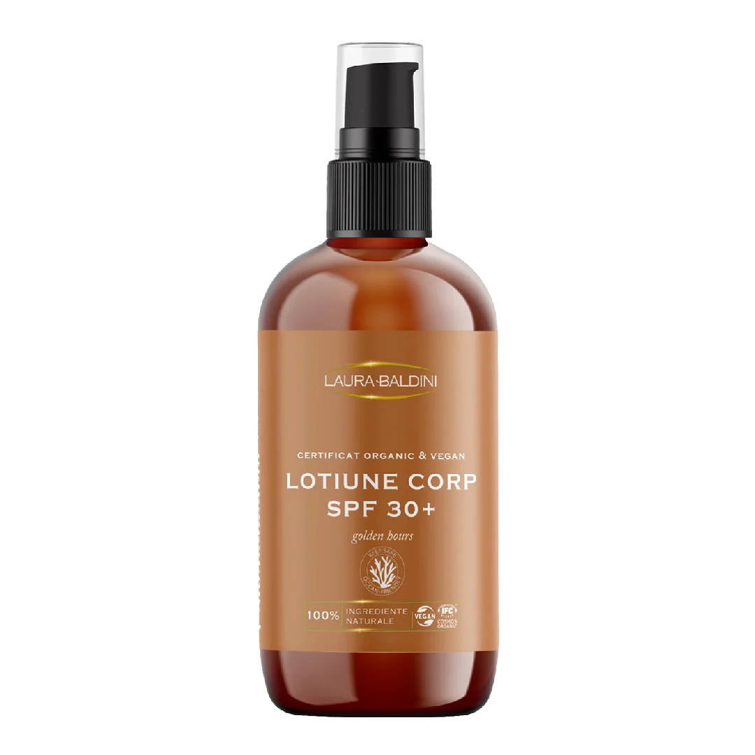Lotiune corp SPF30+ GOLDEN HOURS, 200ml, Laura Baldini