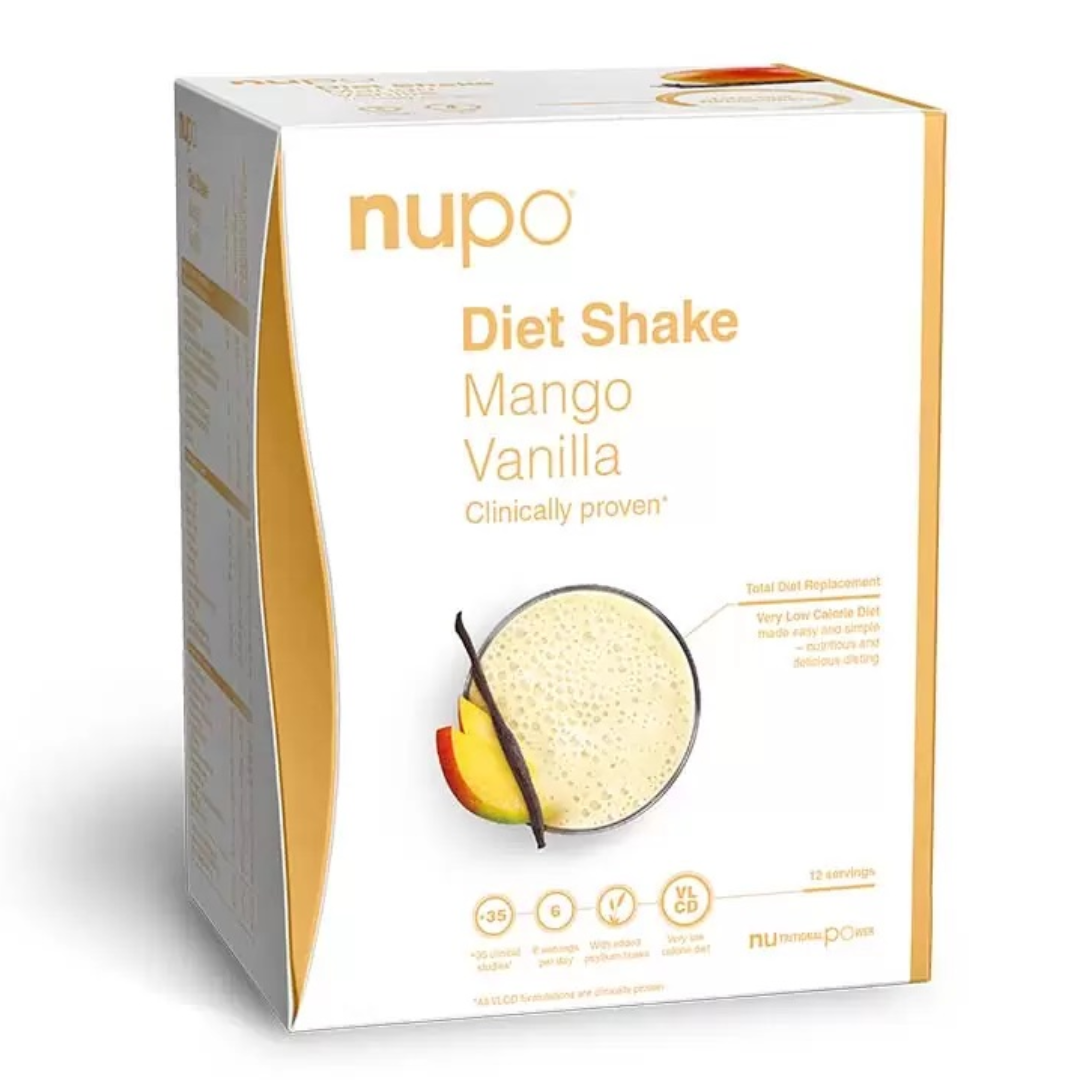 Shake Mango si Vanilie, 12 plicuri, Dieta Nupo