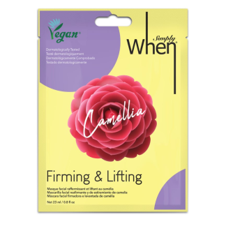 Masca faciala pentru fermitate cu extract de camelie, 23 ml, Simply When