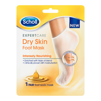 Masca picioare intens hidratanta Dry Skin, Scholl