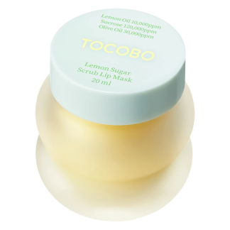 Masca scrub pentre Lemon Sugar Lip Mask, 20 ml, Tocobo