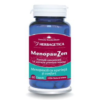 MenopauZen, 60 capsule, Herbagetica