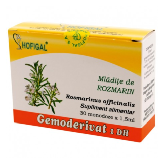 Mladite de Rozmarin Gemoderivat, 30 monodoze, Hofigal