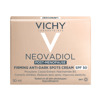 Crema de zi fermitate si anti-pete SPF50, Neovadiol Post-Menopause, 50 ml, Vichy