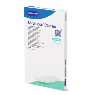 Pansament cu alginat de calciu, Sorbalgon classic, 10cm*20cm, 5 bucati, HartMann