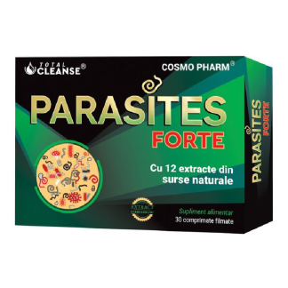 Parasites Forte Total Cleanse®, 30 comprimate, Cosmopharm
