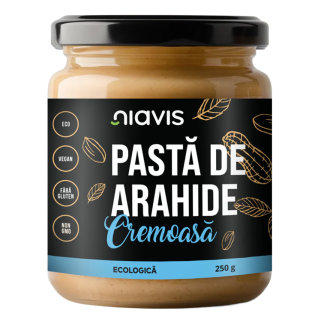 Pasta de Arahide Cremoasa Ecologica BIO, 250g, Niavis