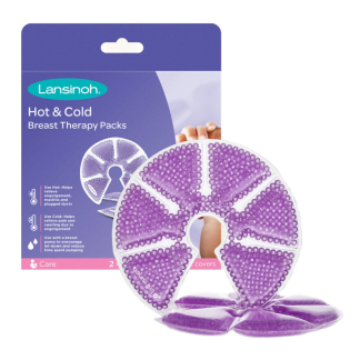 Pernute cu gel pentru sani 3 in 1 Thera Pearl, 2 bucati, Lansinoh