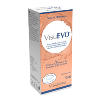 Picaturi oftalmice VisuEVO, 5 ml, VISUFarma