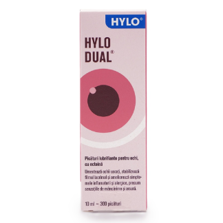 Picaturi pentru ochi Hylo Dual, 10 ml, Ursapharm