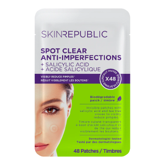 Plasturi anti-acnee usoara, 48 bucati, Skin Republic