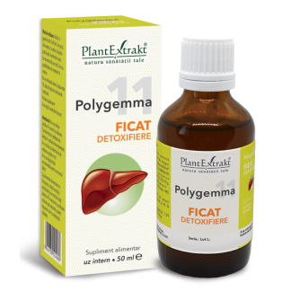 Polygemma 11 Ficat detoxifiere, 50 ml, Plant Extrakt