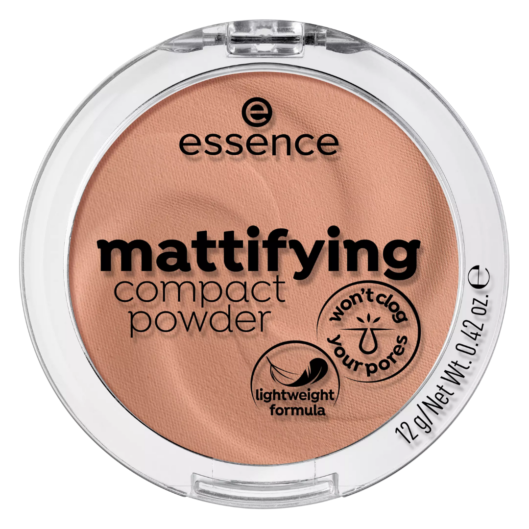Pudra compacta matifianta Soft Beige, 12g, Essence