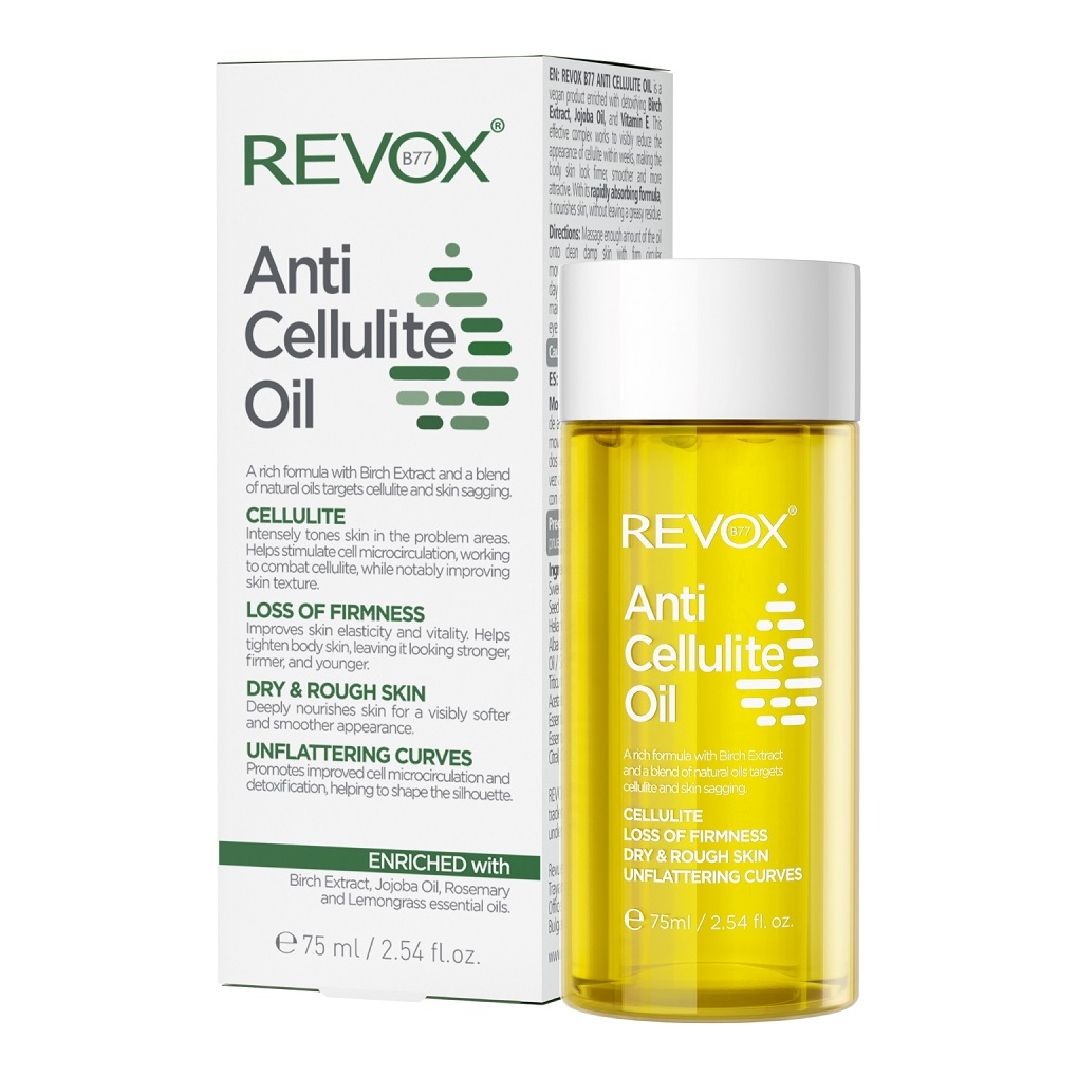 Ulei anti-celulita, 75 ml, Revox
