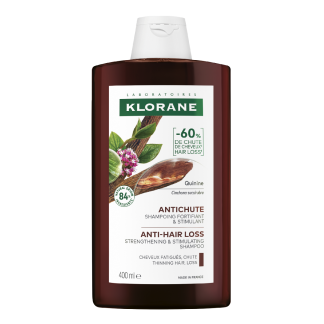 Sampon impotriva caderii parului cu chinina si floare de colt BIO, 400 ml, Klorane