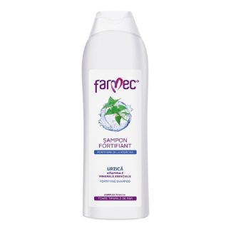 Sampon fortifiant cu Urzica si Vitamina E, 400 ml, Farmec
