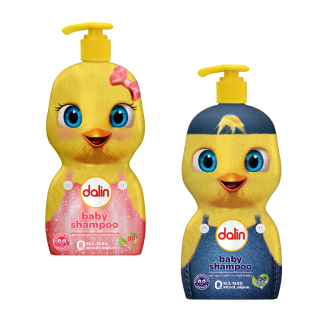 Sampon pentru par si corp jucarie pui, 1 bucata, 500 ml, Dalin