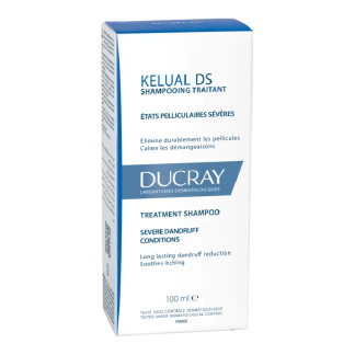 Sampon tratament dermatocosmetic anti-matreata severa Kelual DS, 100 ml, Ducray