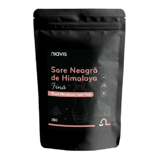 Sare neagra fina de Himalaya, 250g, Niavis