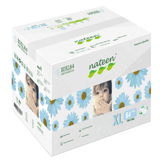 Scutece hipoalergenice Flex&Fit Premium, XL, Nr. 5, 12-25 kg, 84 bucati, Nateen