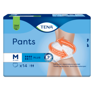 Scutece tip chilot pentru adulti Pants, Plus Medium, 14 bucati, Tena