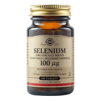 Selenium 100mcg, 100 tablete, Solgar