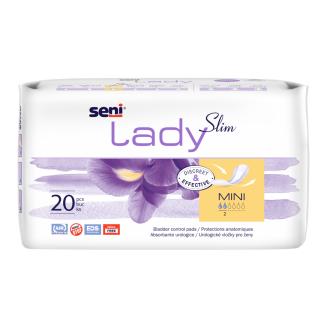 Absorbante urologice pentru incontinență Lady Slim Mini, 20 bucati, Seni