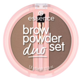 Set pentru sprancene Brow Powder, 01 Light, 1,8 g, Essence