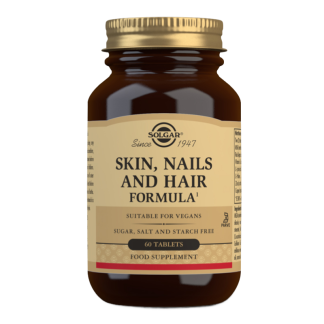 Skin Hair and nails, 60 tablete, Solgar