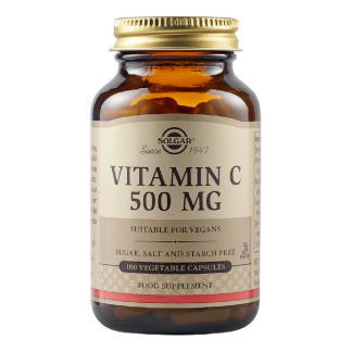 Vitamin C 500mg, 100 capsule, Solgar