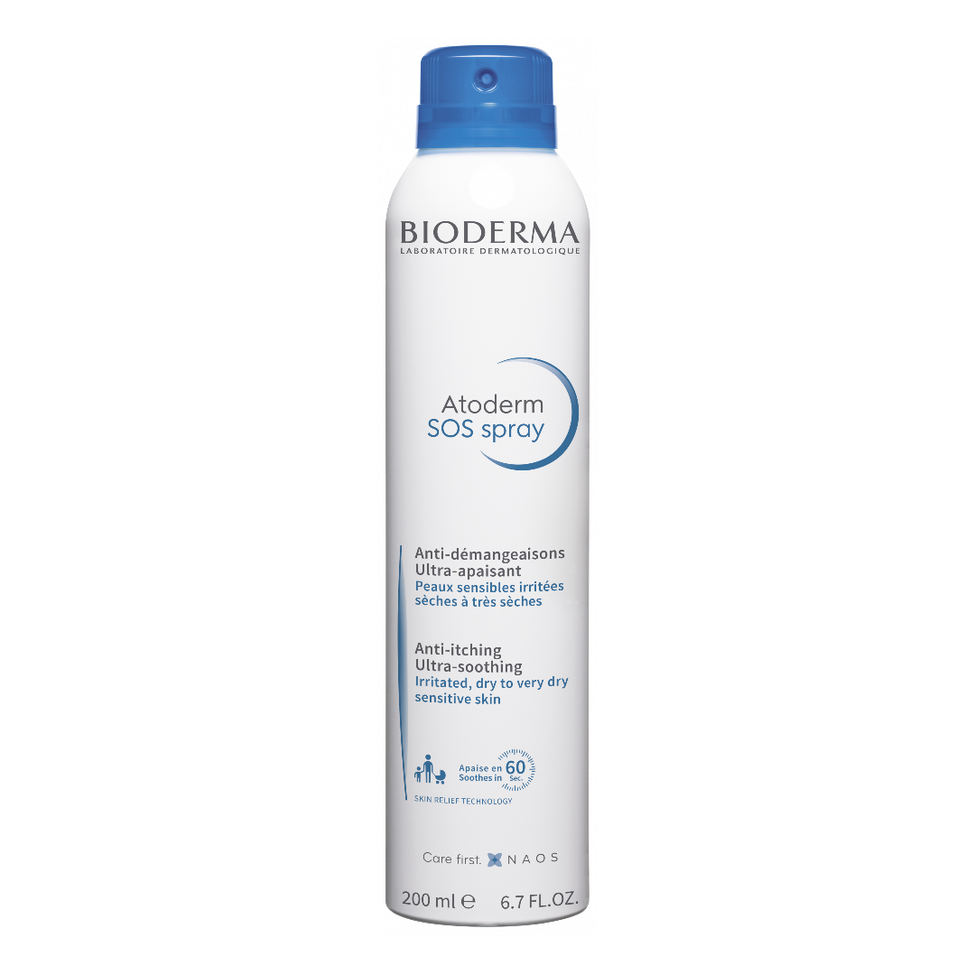 Spray anti-prurit Atoderm SOS, 200 ml, Bioderma