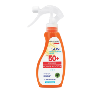 Lapte hidratant cu protectie solara SPF 50 Sun, 200 ml, Gerocossen