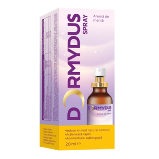 Spray sublingual pentru somn Dormydus, 20 ml, Terapia