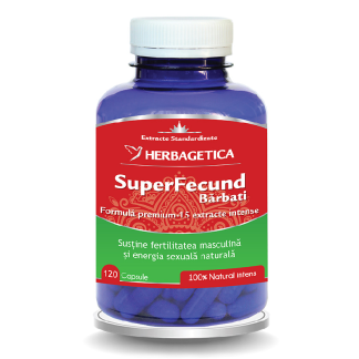 Superfecund barbati, 120 capsule, Herbagetica