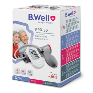 Tensiometru pentru brat semi-automatic, manseta marimea M, PRO-30, B.Well