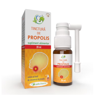 Tinctura de propolis, 20 ml, Justin Pharma