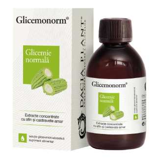 Tinctura Glicemonorm, 200 ml, Dacia Plant