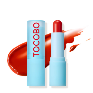 Balsam de buze Glass Tinted, 013 Tangerine Red, 3.5 g, Tocobo