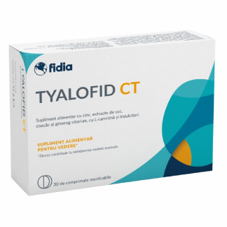 Tyalofid CT, 30 comprimate mastecabile, Fidia Farmaceutici