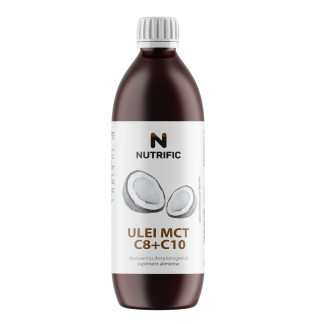 Ulei MCT C8+C10, 500ml, Nutrific