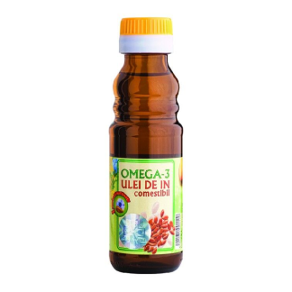 Ulei de in cu Omega 3, 100 ml, Parapharm
