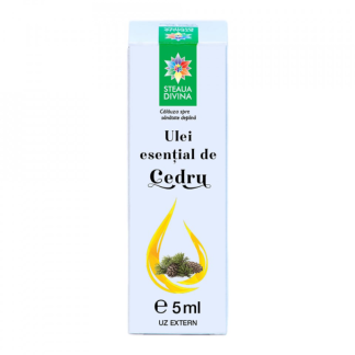 Ulei esential de Cedru, 5 ml, Steaua Divina