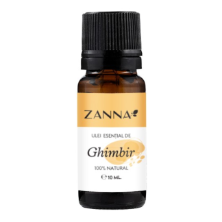 Ulei esential de ghimbir, 10 ml, Zanna
