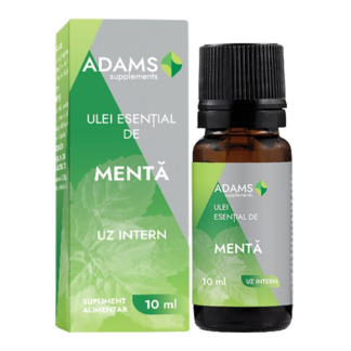 Ulei esential de Menta, 10 ml, Adams