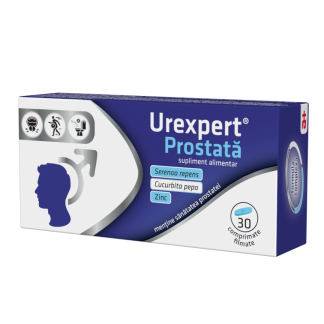 Urexpert® Prostată, 30 comprimate filmate, Antibiotice SA
