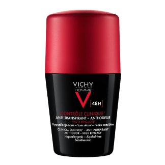 Deodorant roll-on Homme, clinical control 96h, 50ml, Vichy