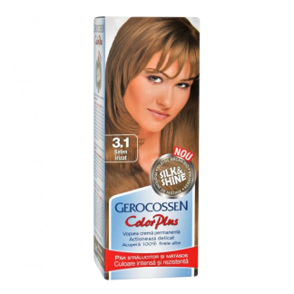 Vopsea de par Silk&Shine, 3.1 Saten Irizat, 50ml, Gerocossen