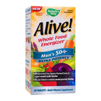 Secom Alive Men's Ultra 50+,  pentru sanatatea barbatilor, 30 tablete -
