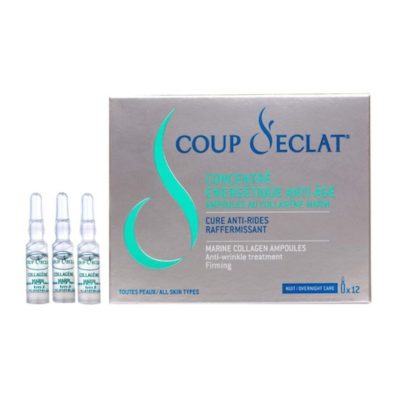 Fiole anti-rid cu colagen marin Coup D'eclat, 12 bucati, Asepta -